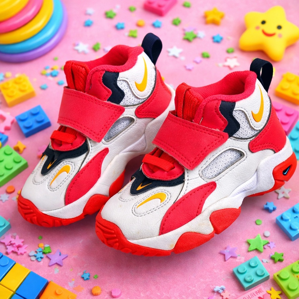 Nike Speed Turf Toddler Sneakers Laser Orange Red Orbit Size 6C